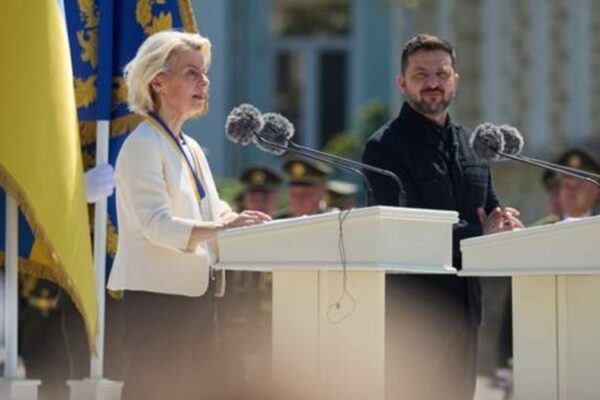 Хто і що казав на пресконференції Зеленського та фон дер Ляєн у Києві