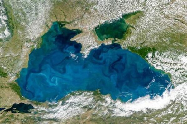 Знімки з орбіти підтвердили: Чорне море стало бірюзовим через кокколітофори