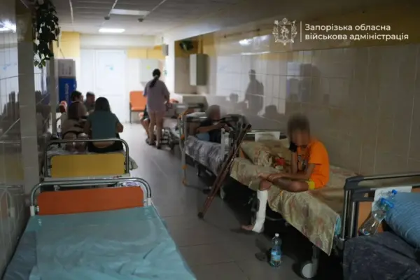 Що сталося з дитячою лікарнею у Запоріжжі після удару 4 серпня